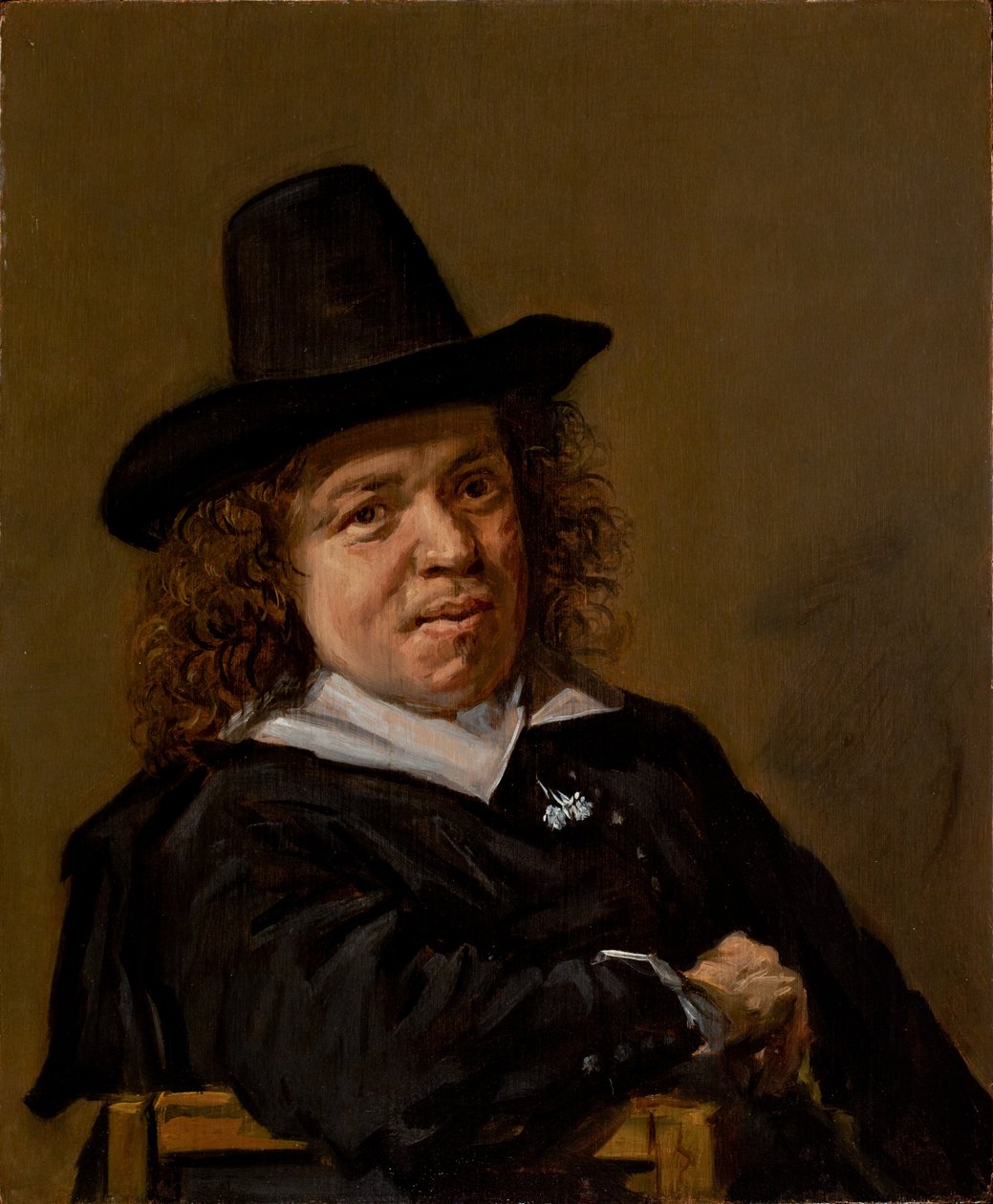 Frans Post (1612-80) c.1655 af Frans Hals