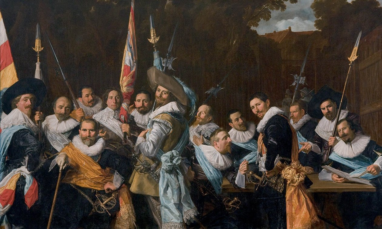 Møde for officerer og sergenter i Calivermen Civic Guard af Frans Hals