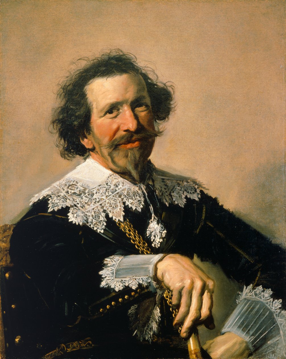 Pieter van den Broeke af Frans Hals