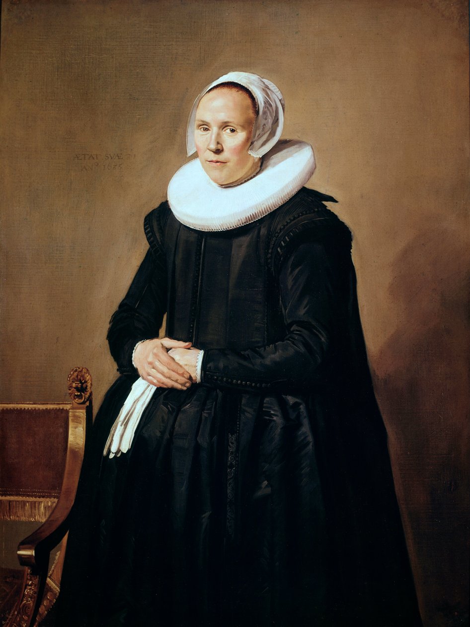 Portræt af Feyntje van Steenkiste af Frans Hals