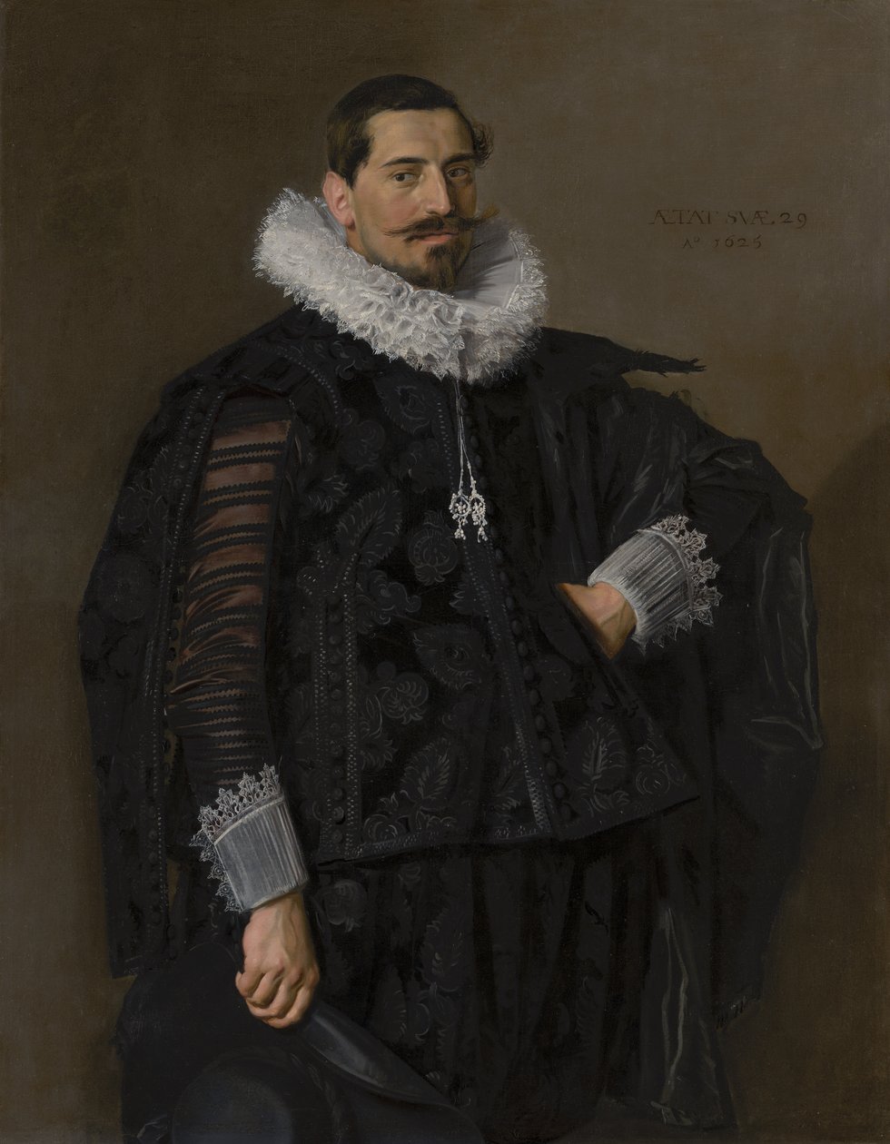 Portræt af Jacob Olycan, 1625 af Frans Hals