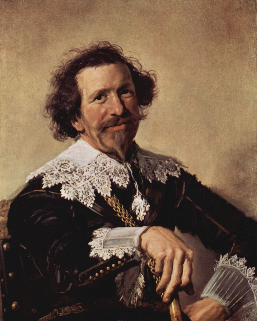Portræt af Pieter van den Broecke (1585-1640) af Frans Hals