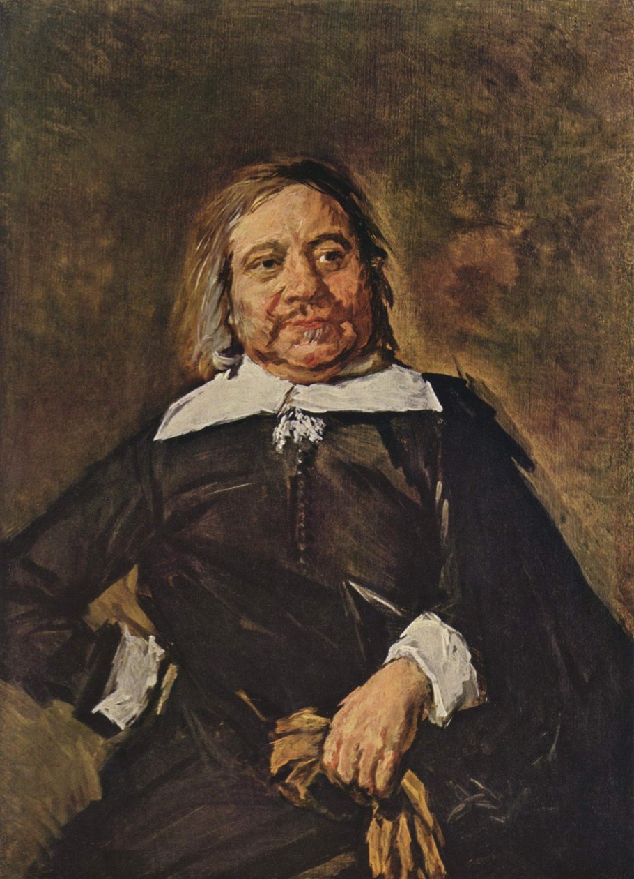 Portræt af Willem Croes af Frans Hals