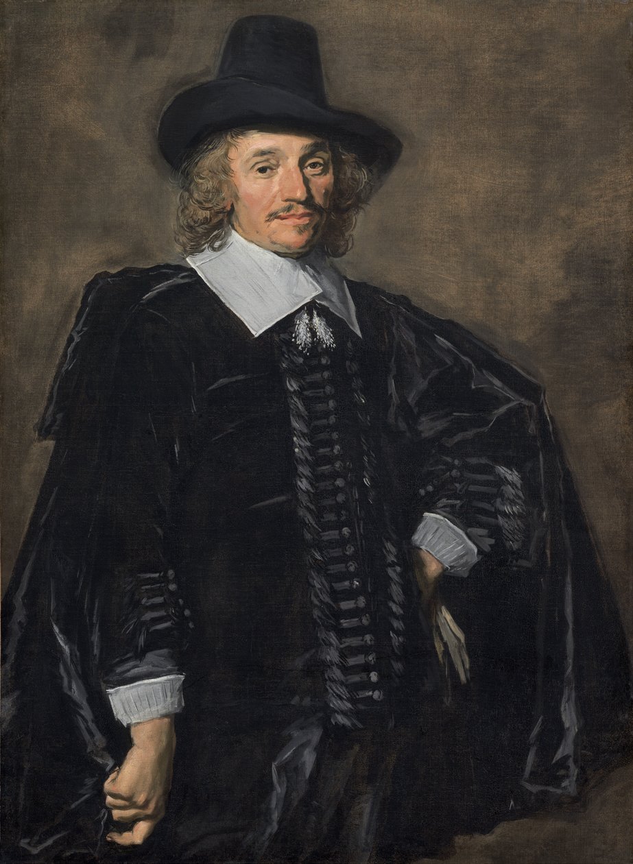 Portræt af en gentleman af Frans Hals
