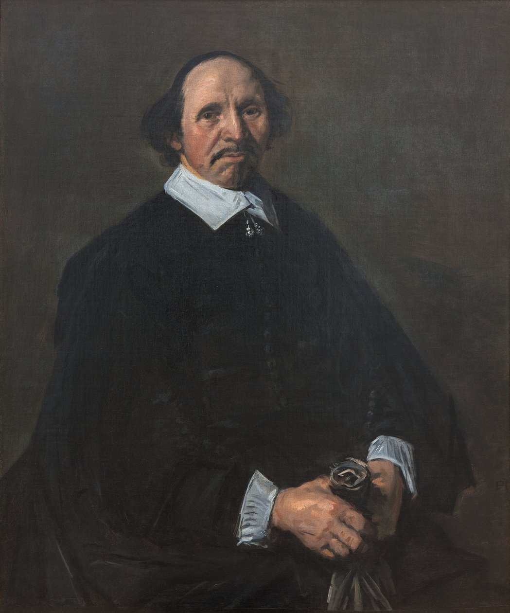 Portræt af en mand af Frans Hals
