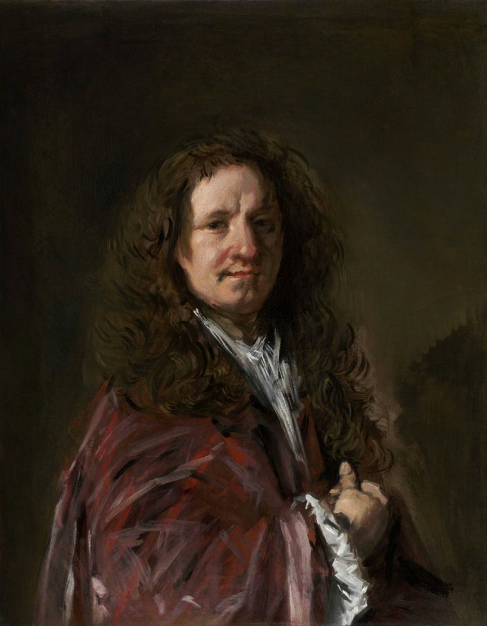 Portræt af en mand af Frans Hals