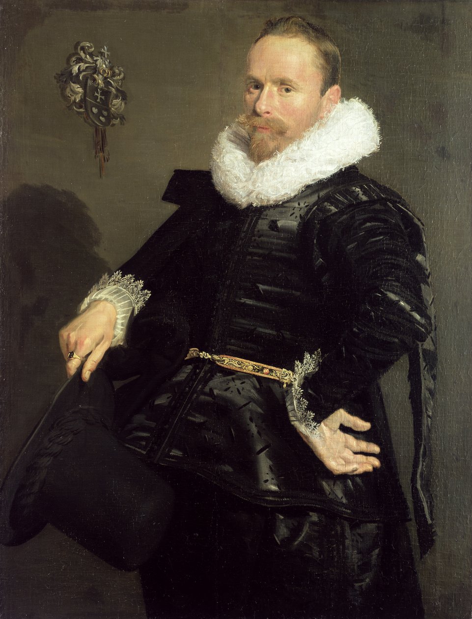 Portræt af en mand, 1618-20 af Frans Hals