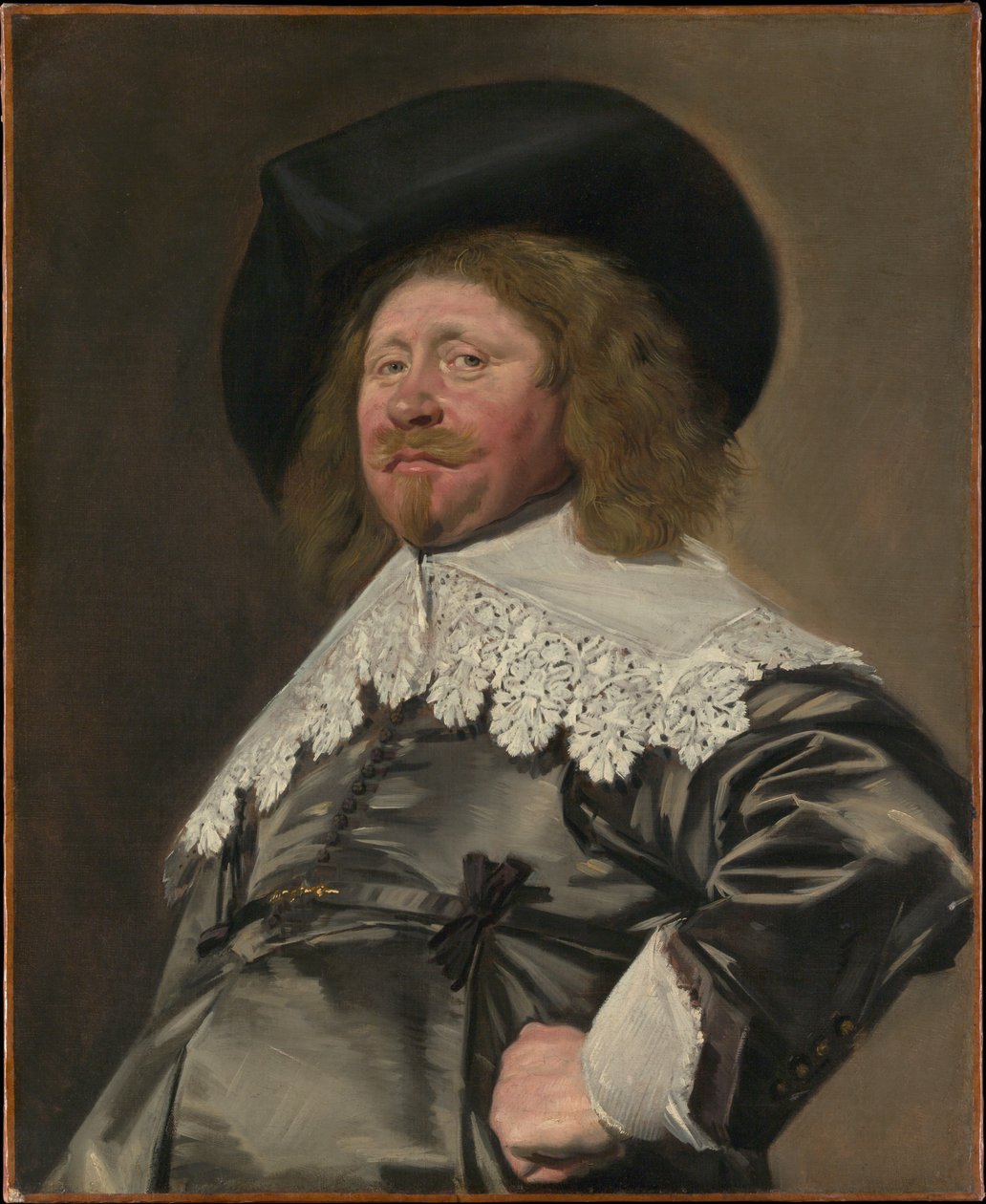 Portræt af en mand, muligvis Nicolaes Pietersz Duyst van Voorhout (født ca. 1600, død 1650) af Frans Hals