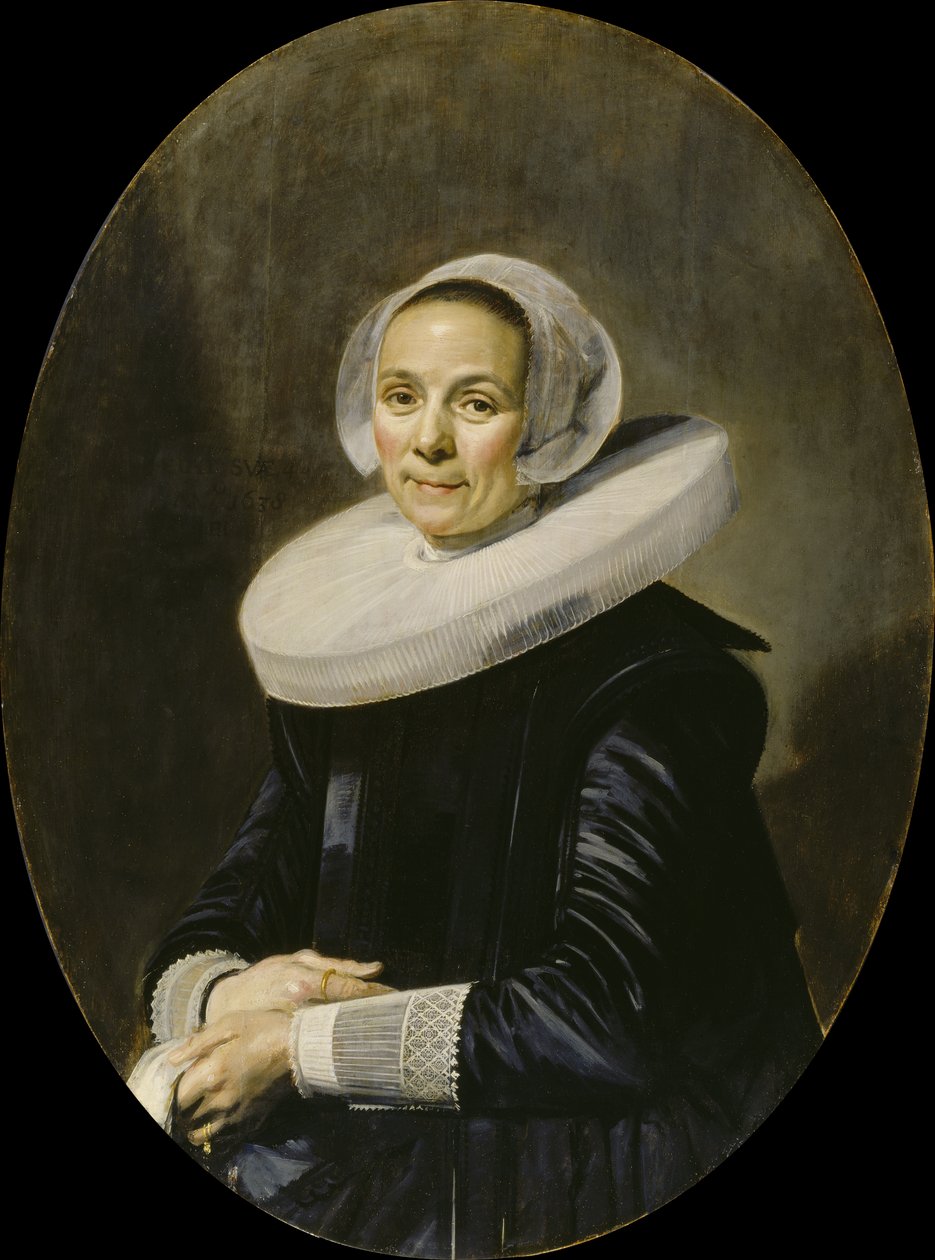Portræt af en kvinde af Frans Hals