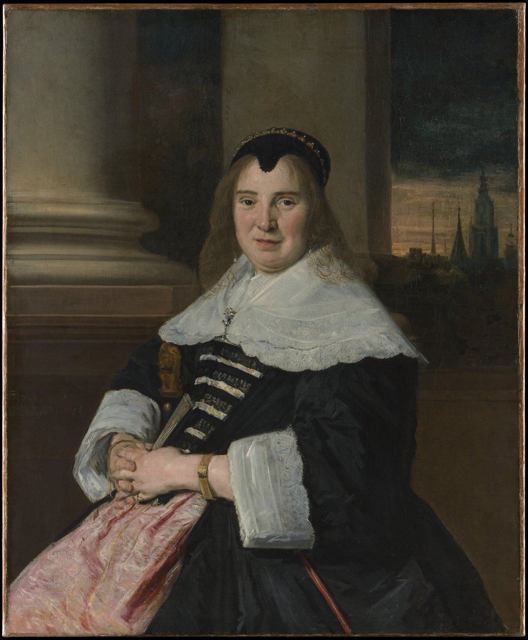 Portræt af en kvinde af Frans Hals