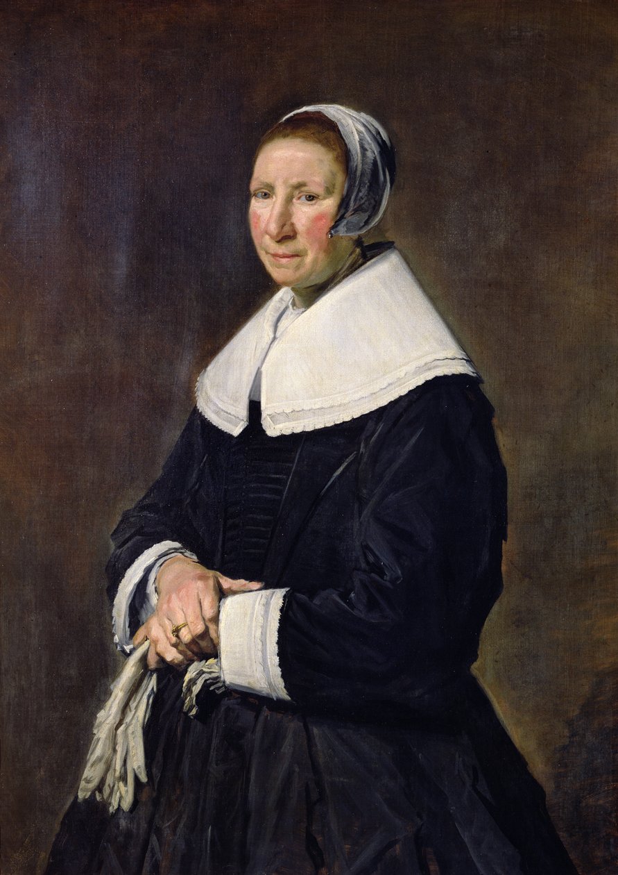 Portræt af en kvinde af Frans Hals