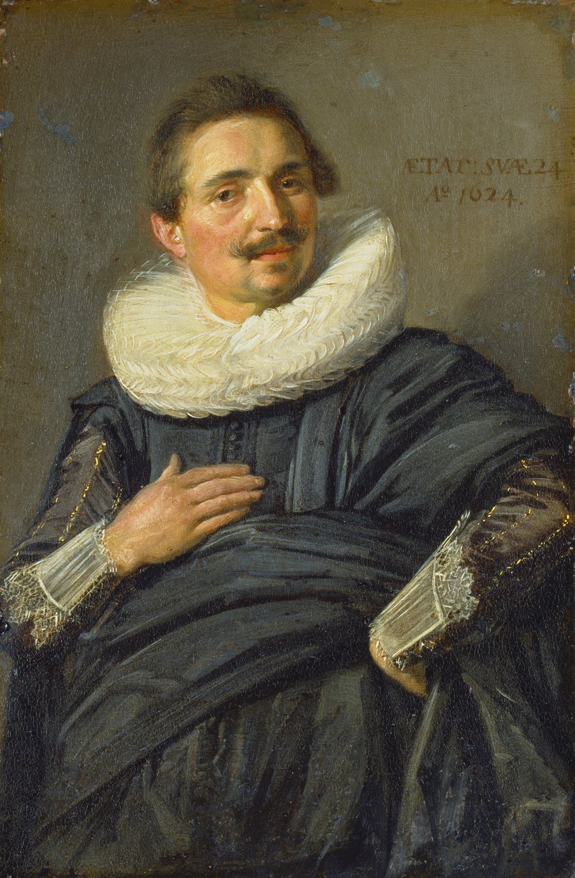 Portræt af en ung kavaler af Frans Hals