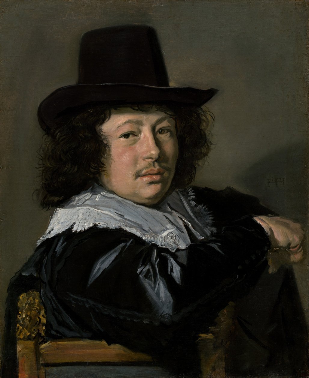 Portræt af en ung mand, 16461648. af Frans Hals