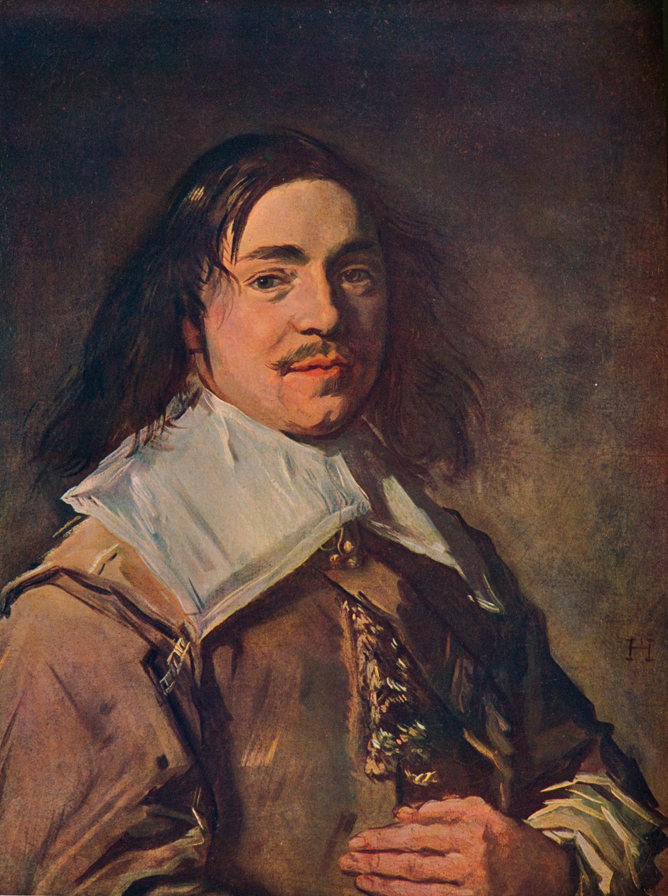 Portræt af en ung mand, 1650-55 af Frans Hals
