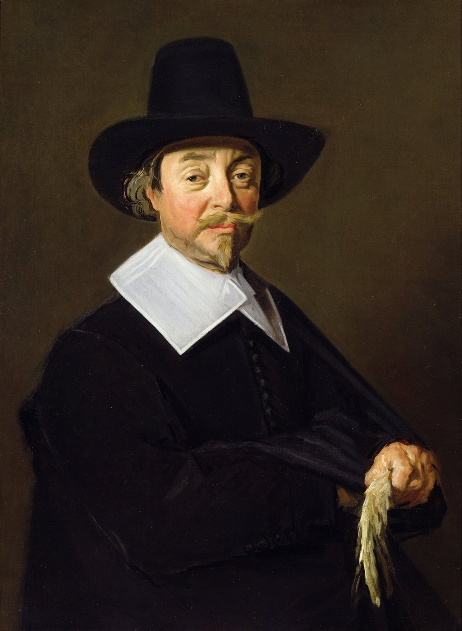 Portræt af en mand, ca. 1643-45 af Frans Hals