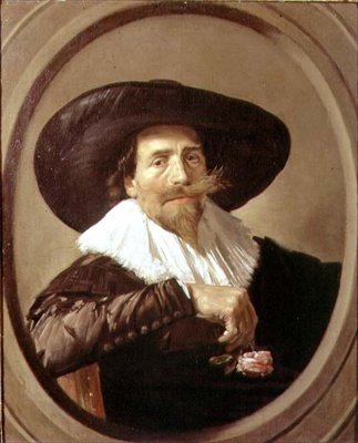 Portræt af en mand, muligvis Pieter Tjark af Frans Hals