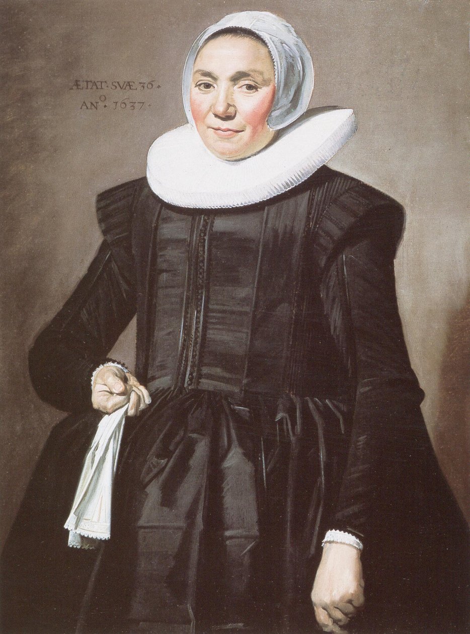 Portræt af en kvinde af Frans Hals