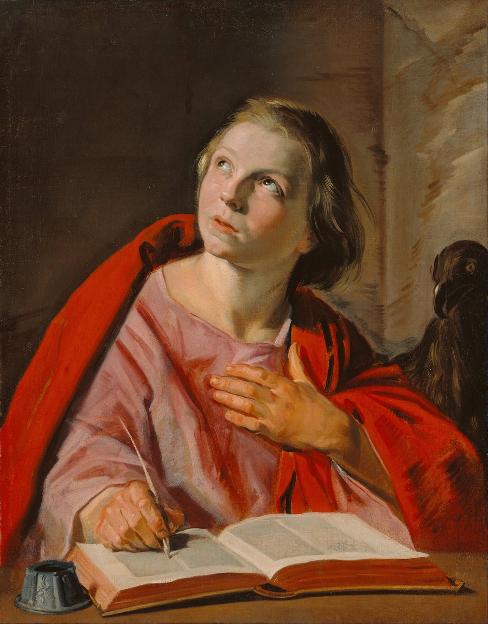 Den hellige Johannes Evangelisten af Frans Hals