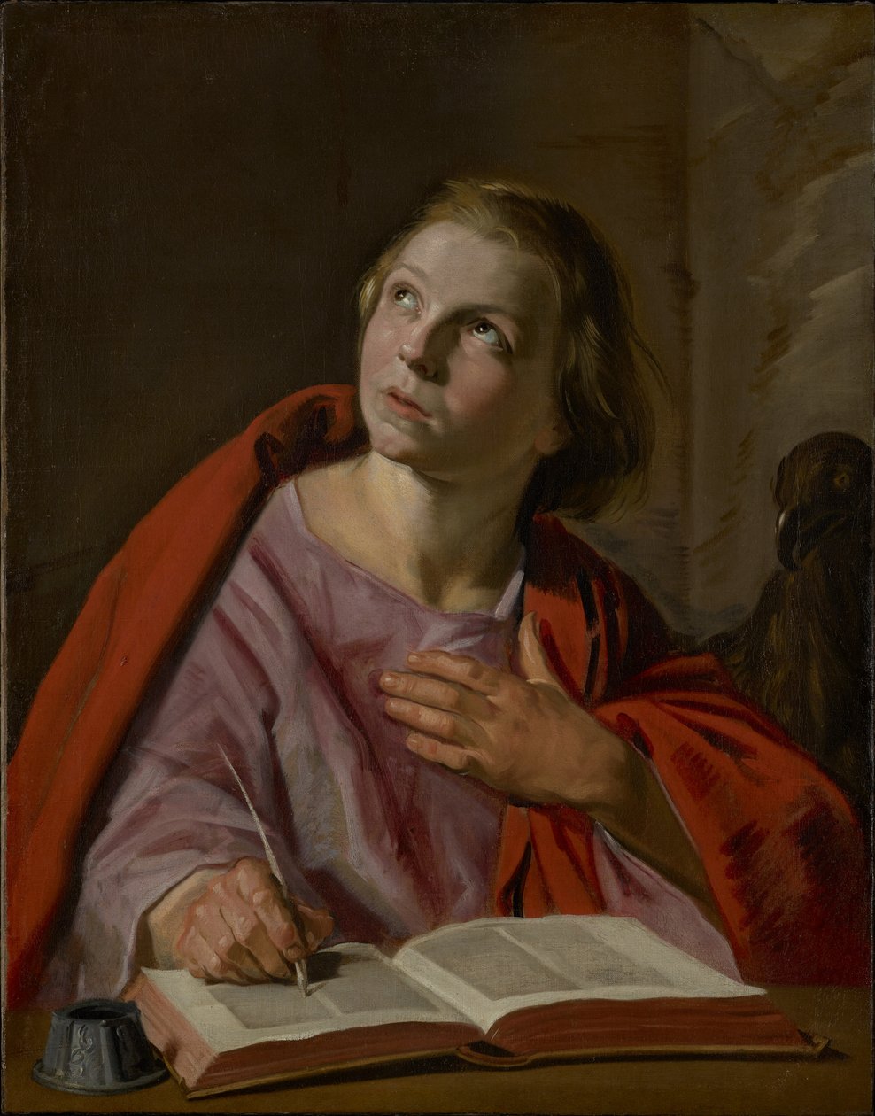 Den hellige Johannes Evangelisten af Frans Hals