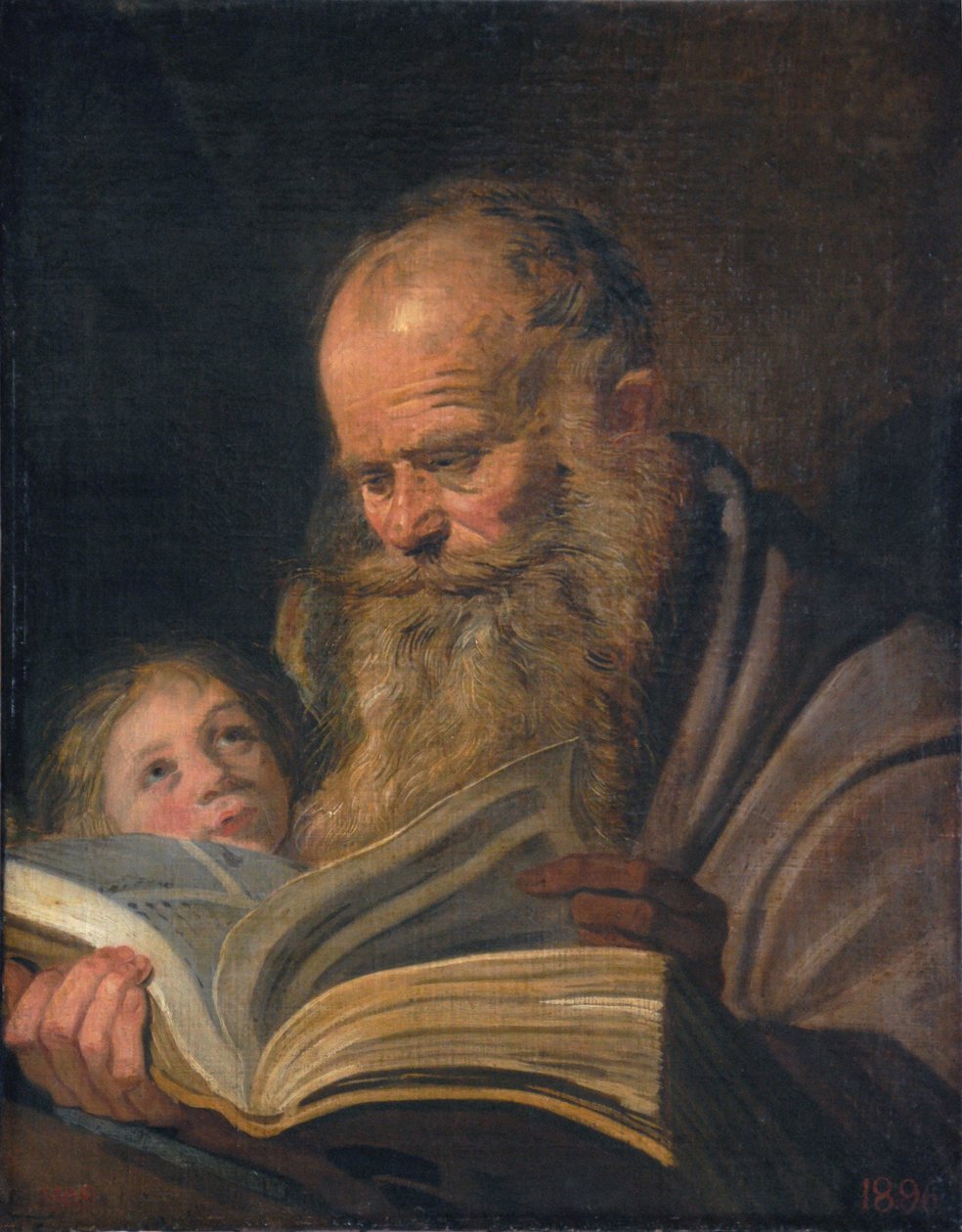Saint Matthew, ca. 1625 (olie på lærred) af Frans Hals