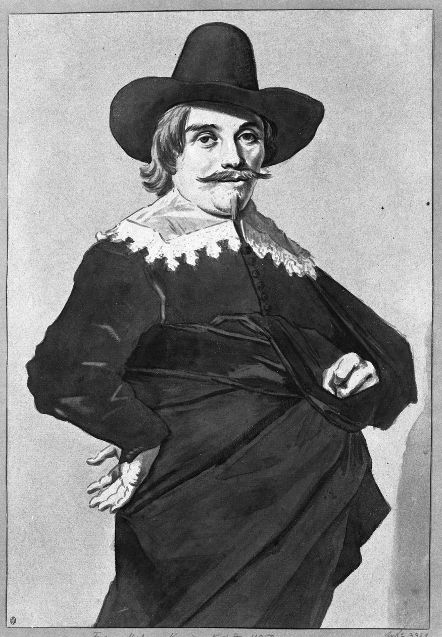 Stående mand af Frans Hals