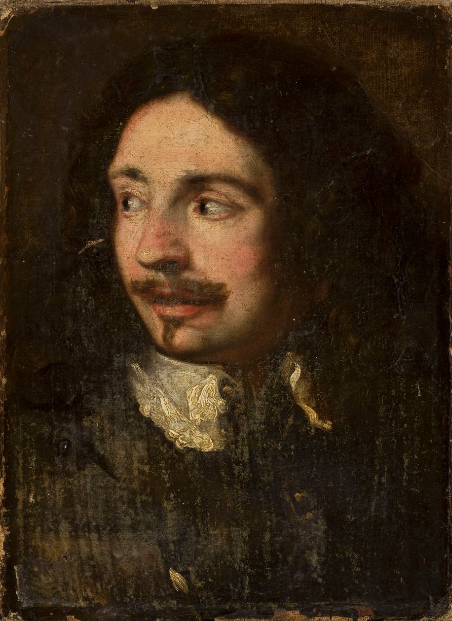 Studie af et mandsportræt af Frans Hals