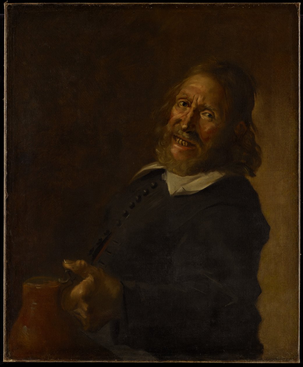 The Laughing Toper, 1700-tallet af Frans Hals