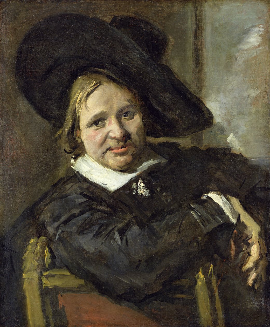Manden med den sløje hat, efter 1660 af Frans Hals