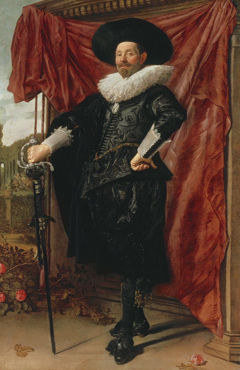 Willem Van Heythuyzen, c.1625 af Frans Hals