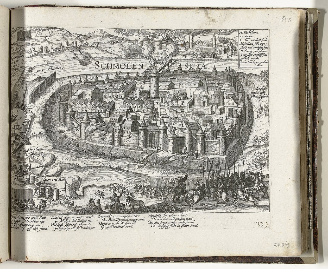 Belejringen af Smolensk, 1609-1611, 1612 af Frans Hogenberg