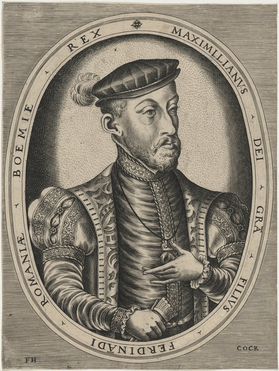 Maximilian II, romersk kejser af Frans Huys