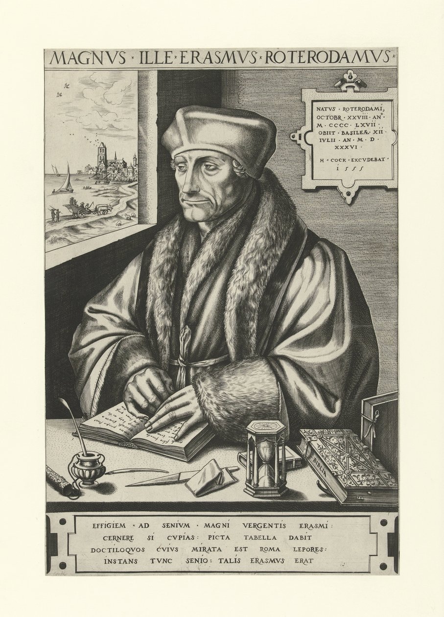 Portræt af Aberforth Erasmus af Frans Huys