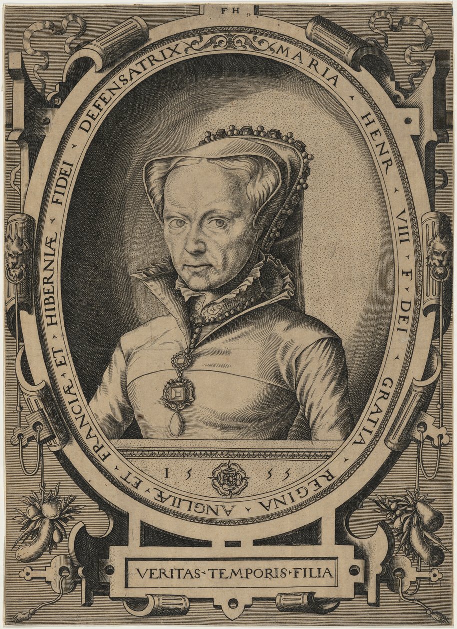 Dronning Maria af England af Frans Huys