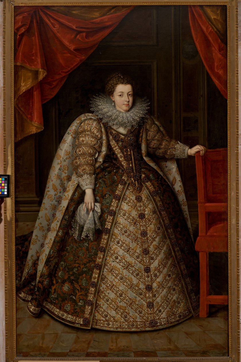 Christine af Savoyen, prinsesse af Piemonte (1606-1663) af Frans II (after) Pourbus