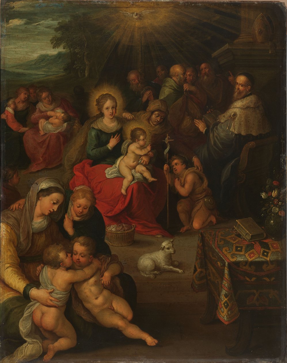 Det hellige slægtskab af Frans II Francken