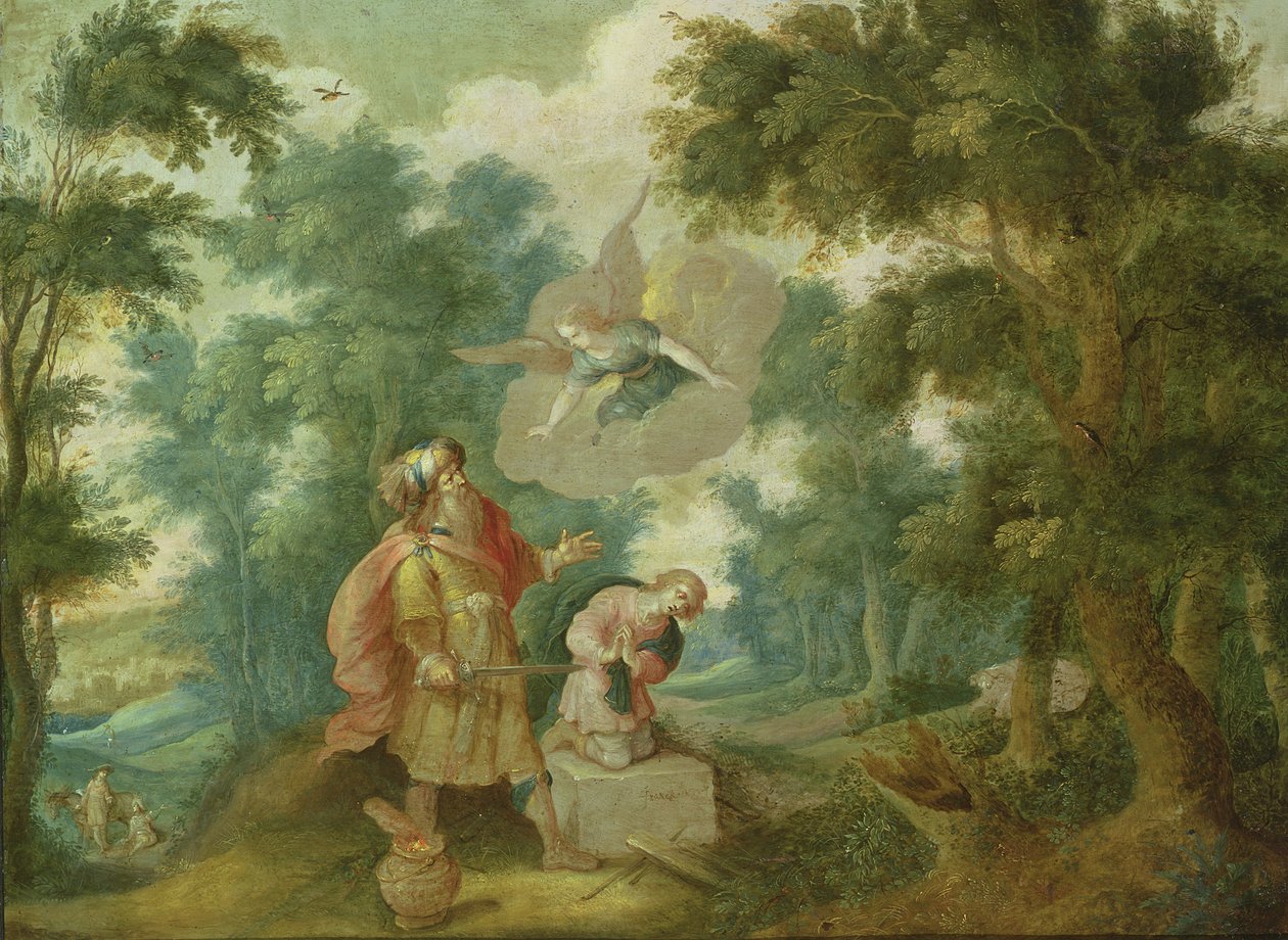 Isaks ofring af Frans II Francken