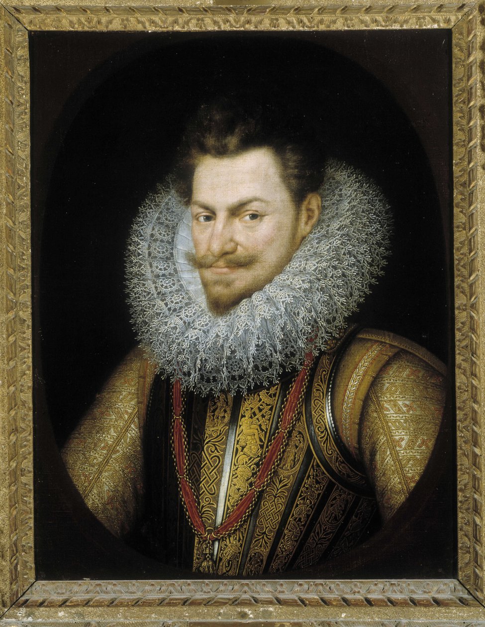 Portræt af ærkehertug Albert af Østrig, guvernør i Holland af Frans II Pourbus