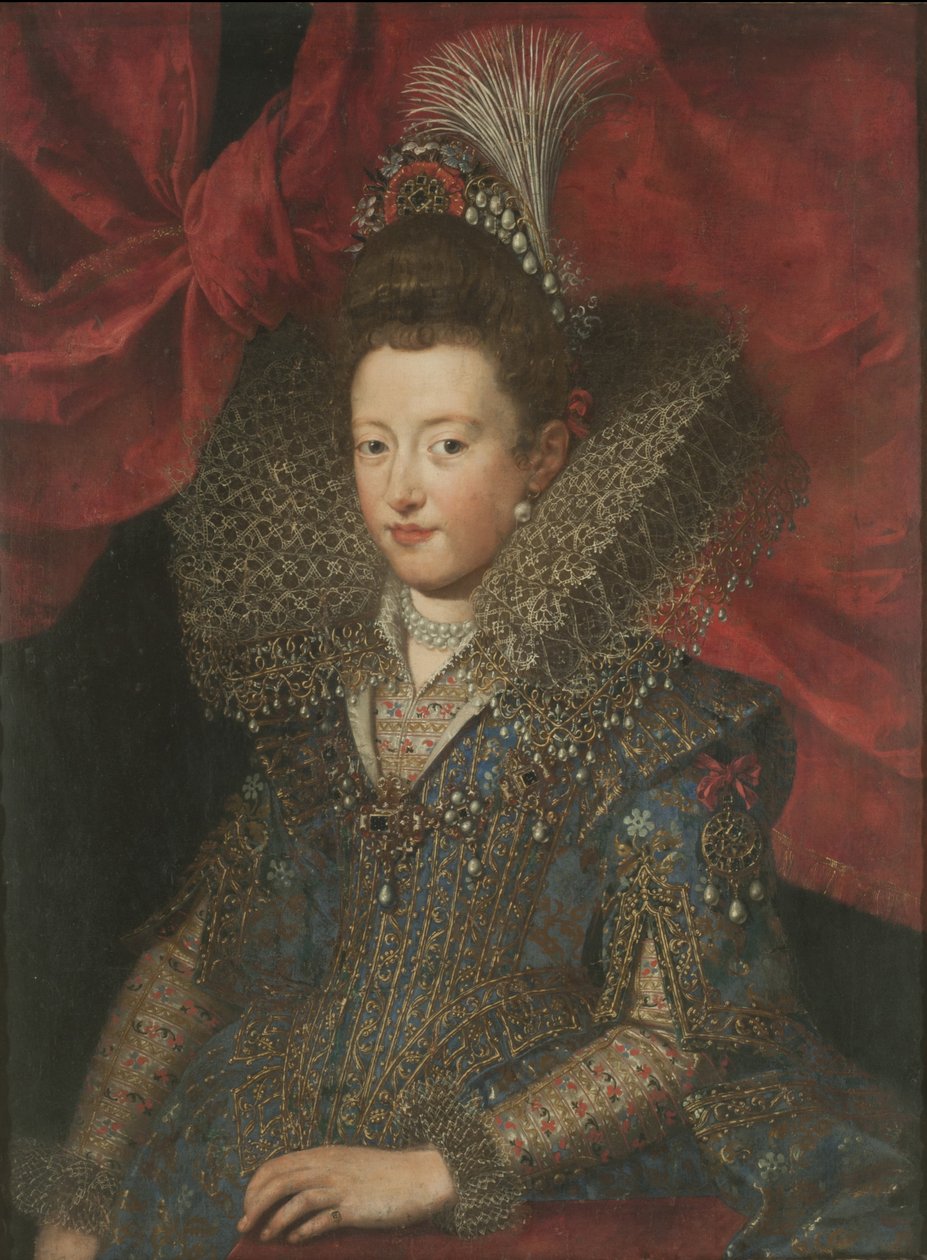 Portræt af Margarita Gonzaga, ca. 1603 (olie på lærred) af Frans II Pourbus