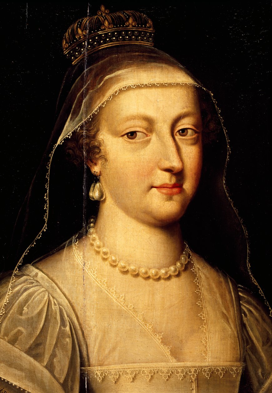 Portræt af Maria Anna af Østrig (San Lorenzo de El Escorial af Frans II Pourbus