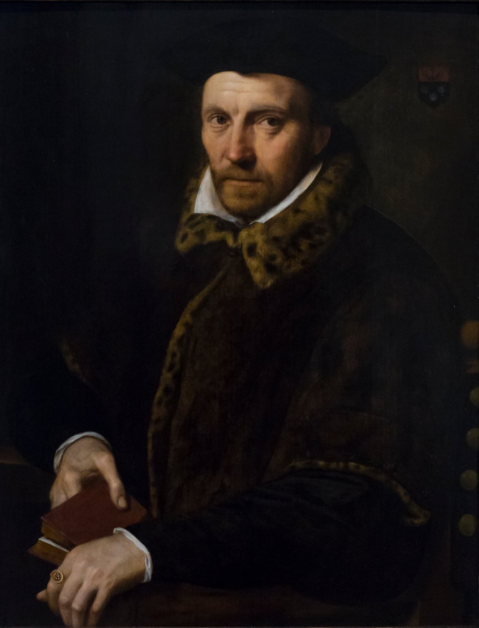 Portræt af Dom Andreas Boulingier, ca. 1580 (olie på eg) af Frans I Pourbus