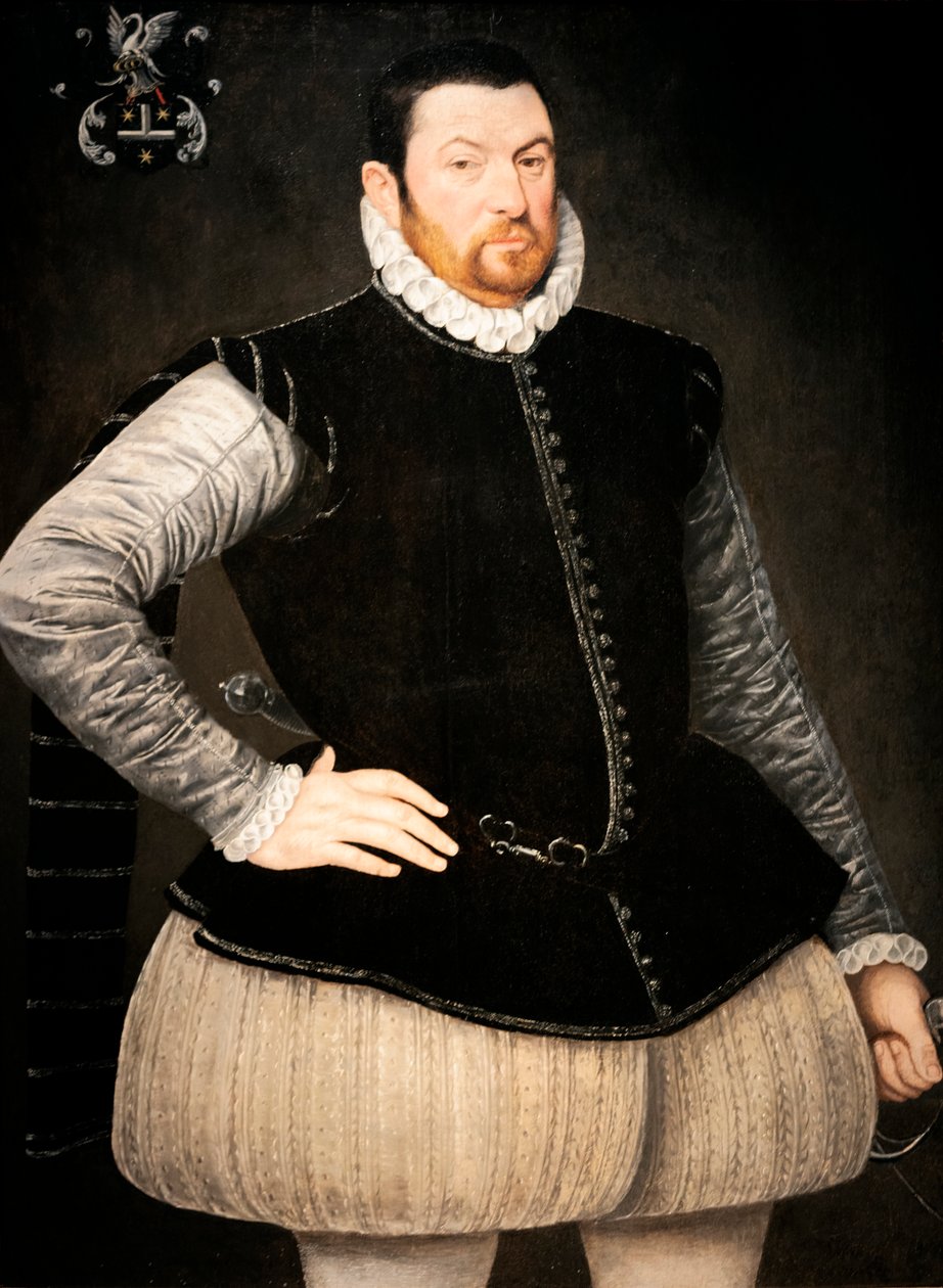 Portræt af Frans van de Kethulle, Lord of Ryhove (1531-1585) af Frans I Pourbus