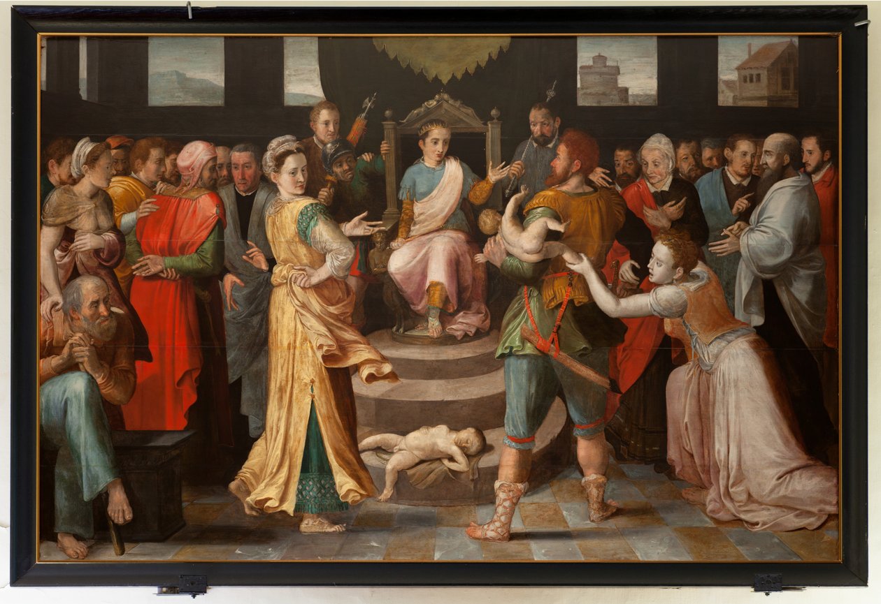 Salomons dom. François Pourbus den Ældre, Frans Pourbus de Oudere. 1500-tallet (olie på træ) af Frans I Pourbus