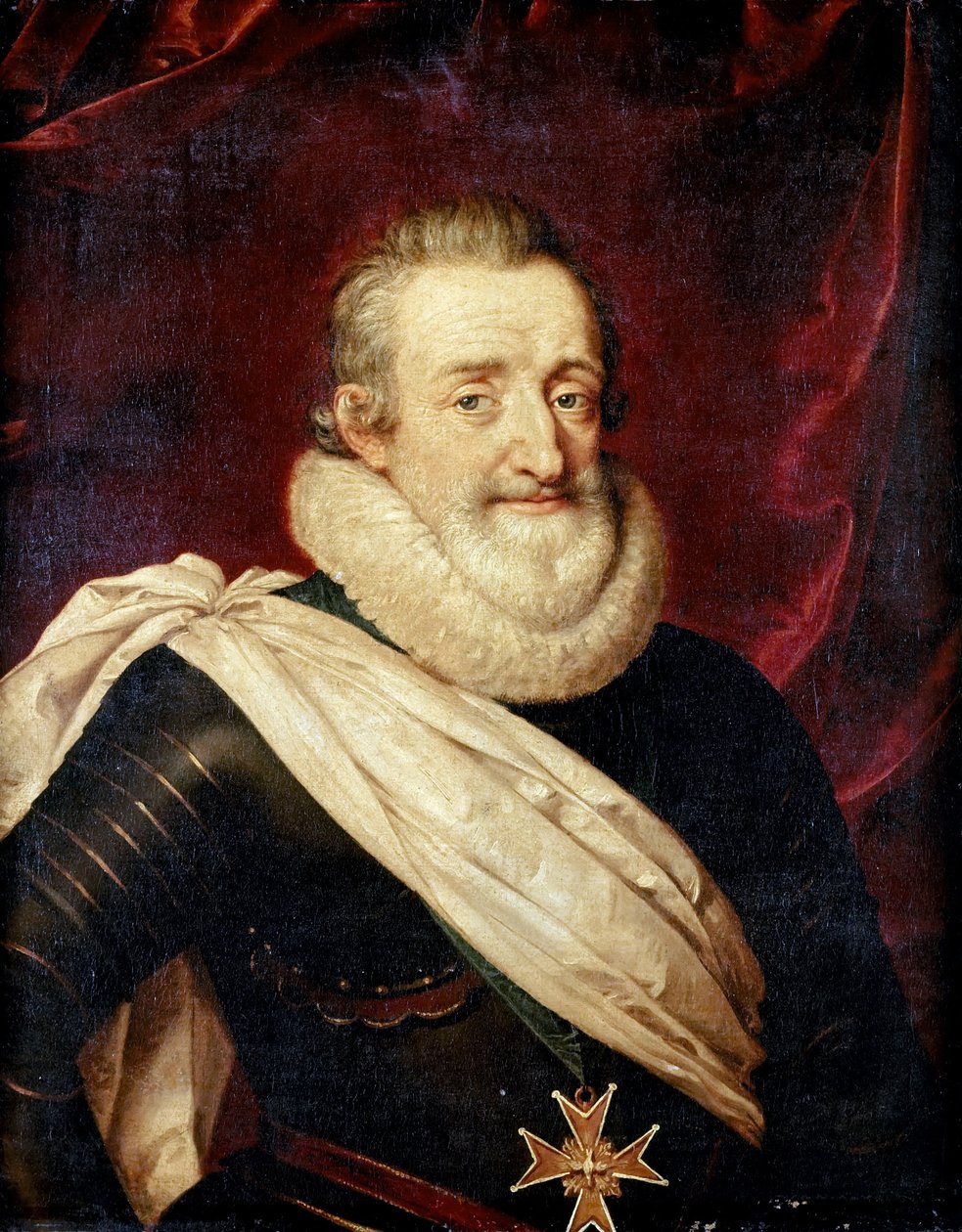 Kong Henrik IV af Frankrig af Frans Pourbus the Younger