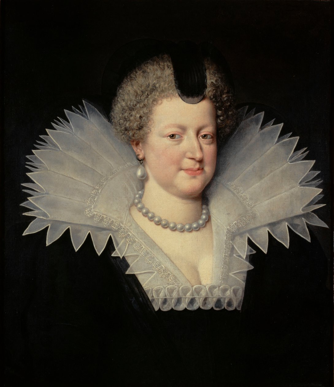 Portræt af Marie de Medici 1575-1642, 1613. af Frans Pourbus the Younger