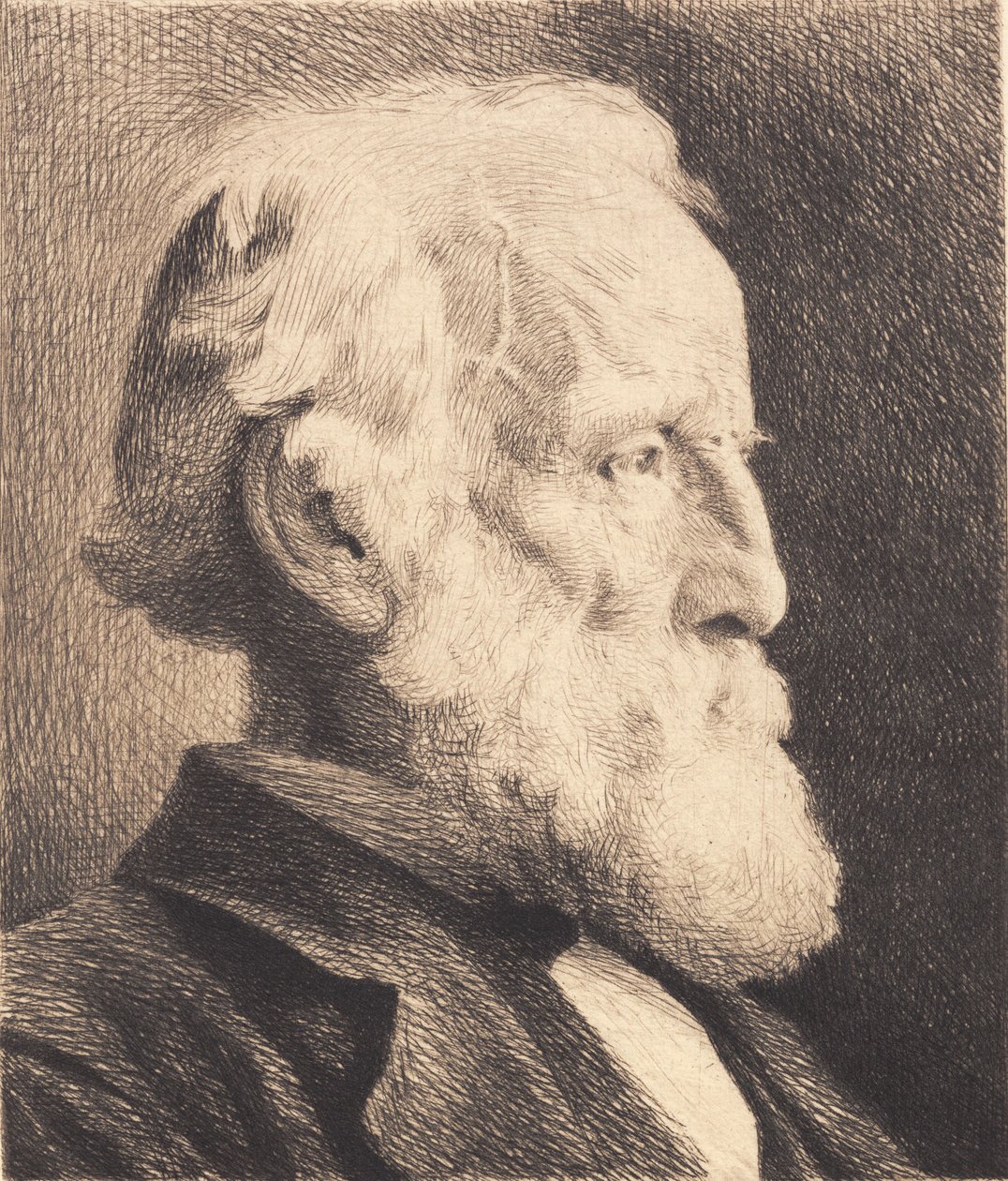 Portræt af Johan Daniel Herholdt af Frans Schwartz