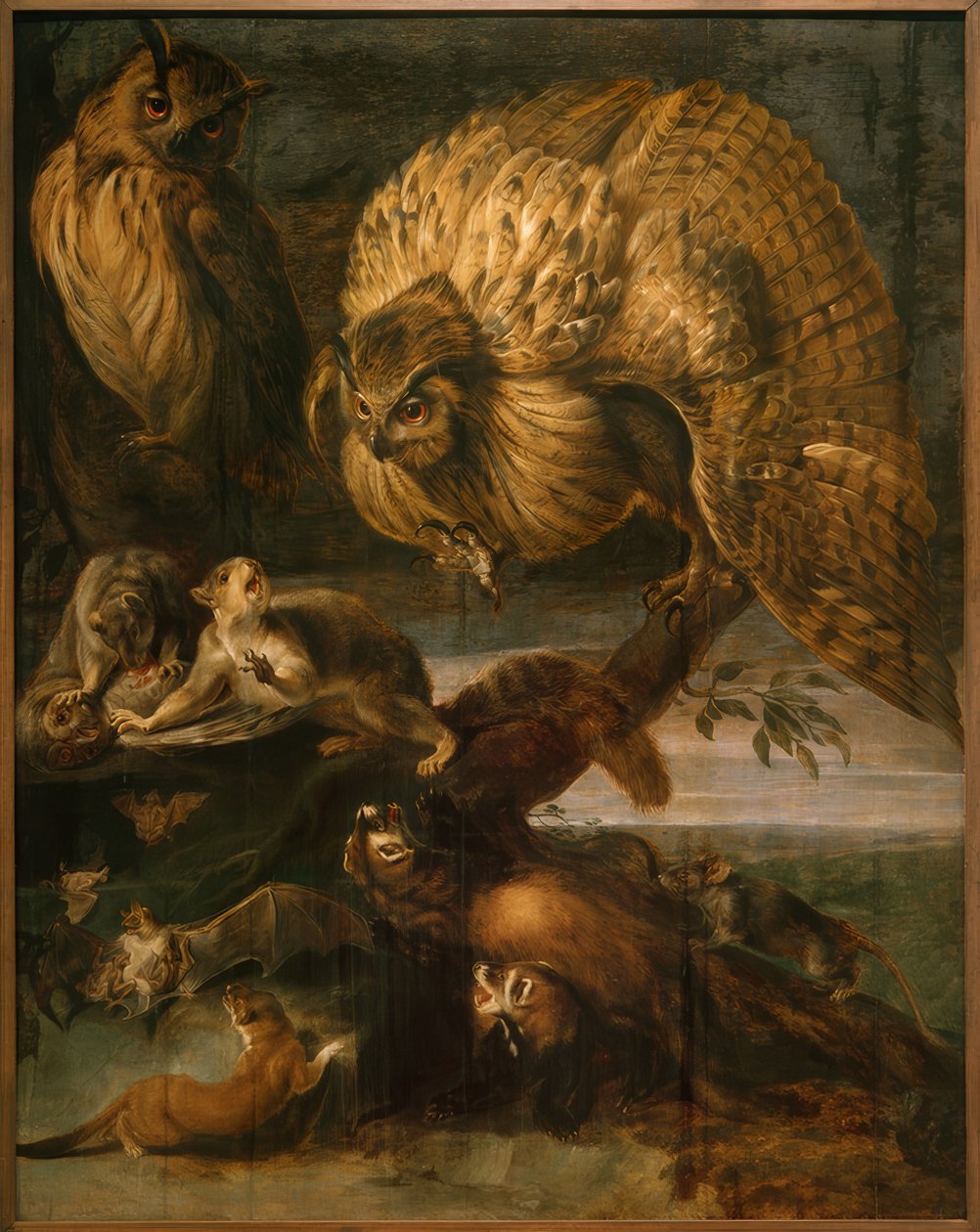Nattens dyr af Frans Snyders