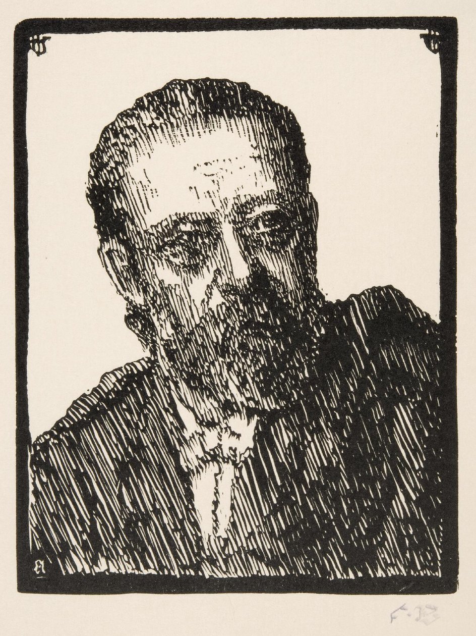 Portræt af Bedrich Smetana 1824-1884 af Frantisek Bilek