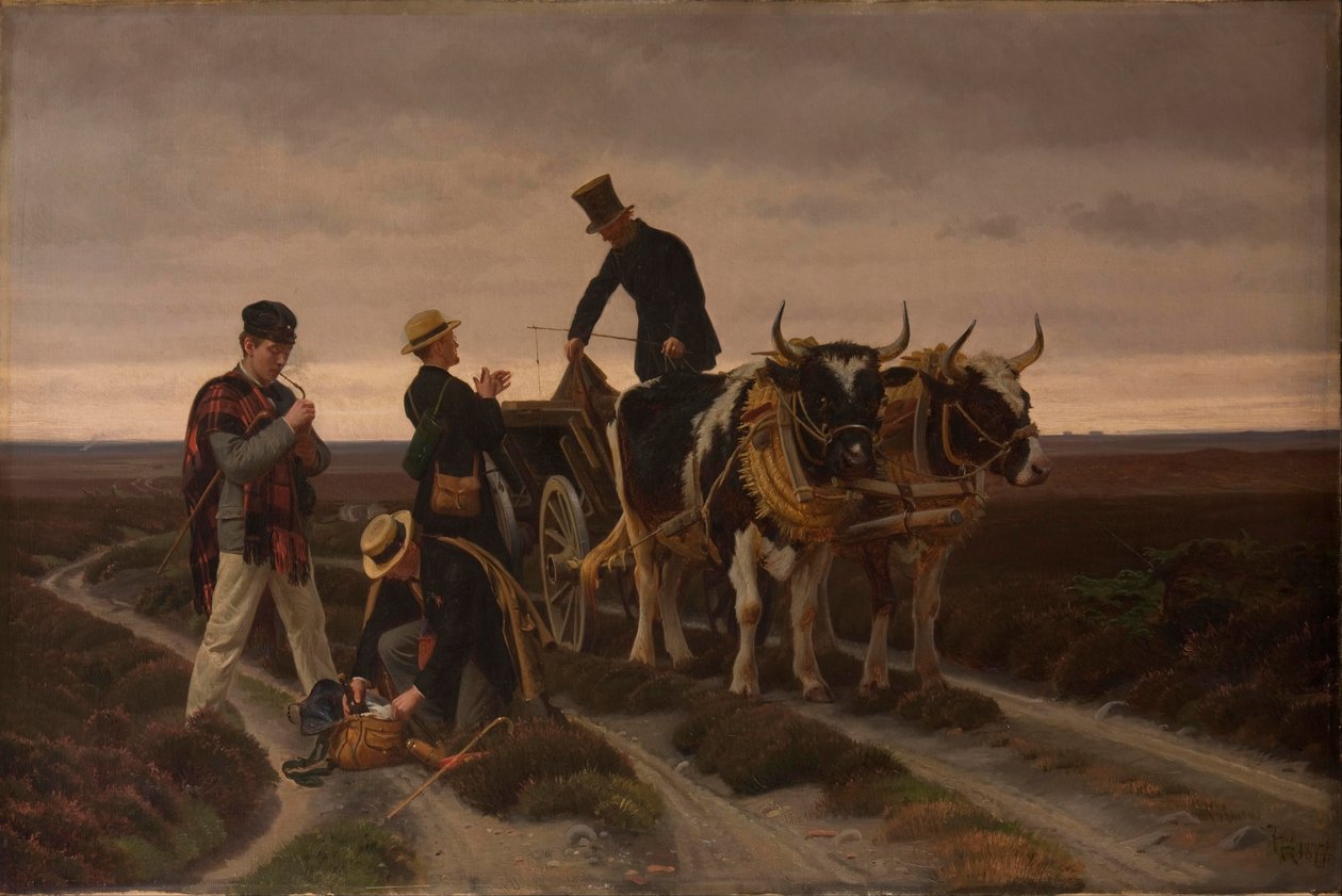Vandretur. Jylland. af Frants Henningsen