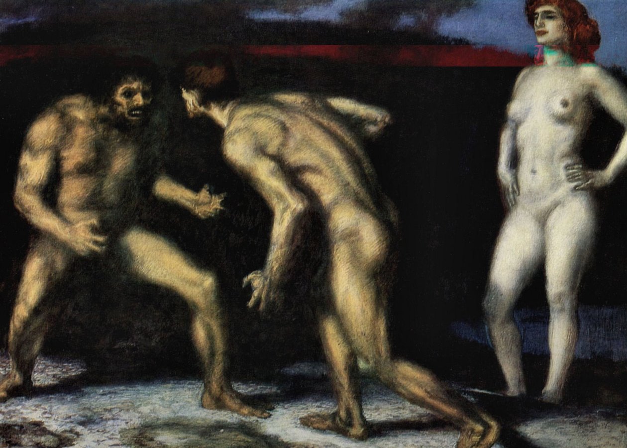 Kampen for kvinden af Franz von Stuck