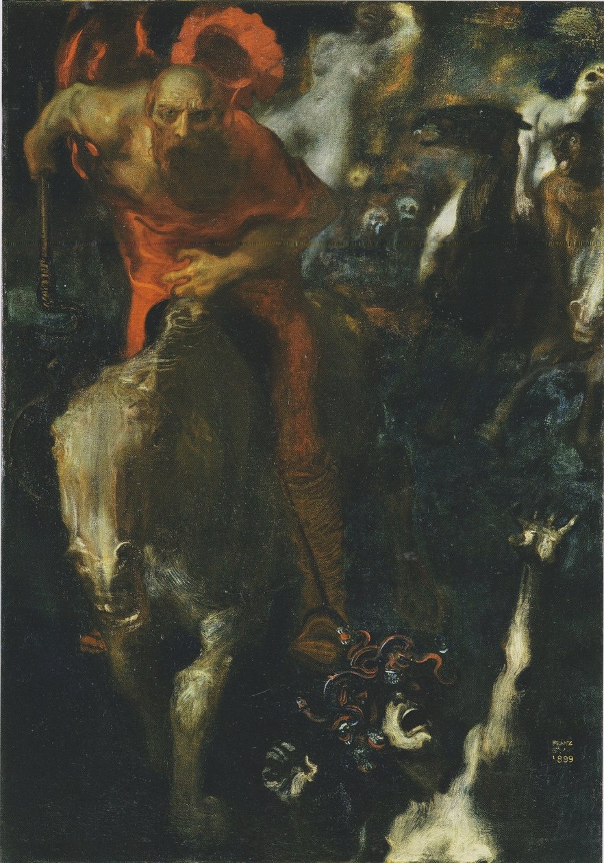 Vild jagt af Franz von Stuck